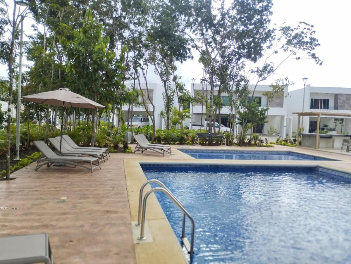 Сasa de vacaciones Comfortable House, Common Pool, Playa del Carmen